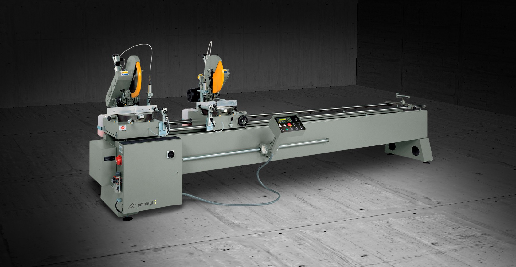 Aluminium Double Head Cutting Machines Solamith